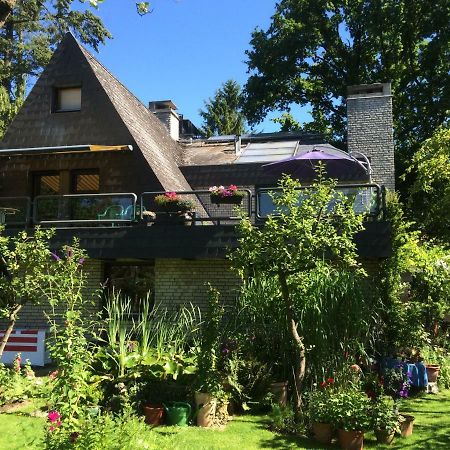 Idyllische Stadtrandwohnung Münster Exterior foto