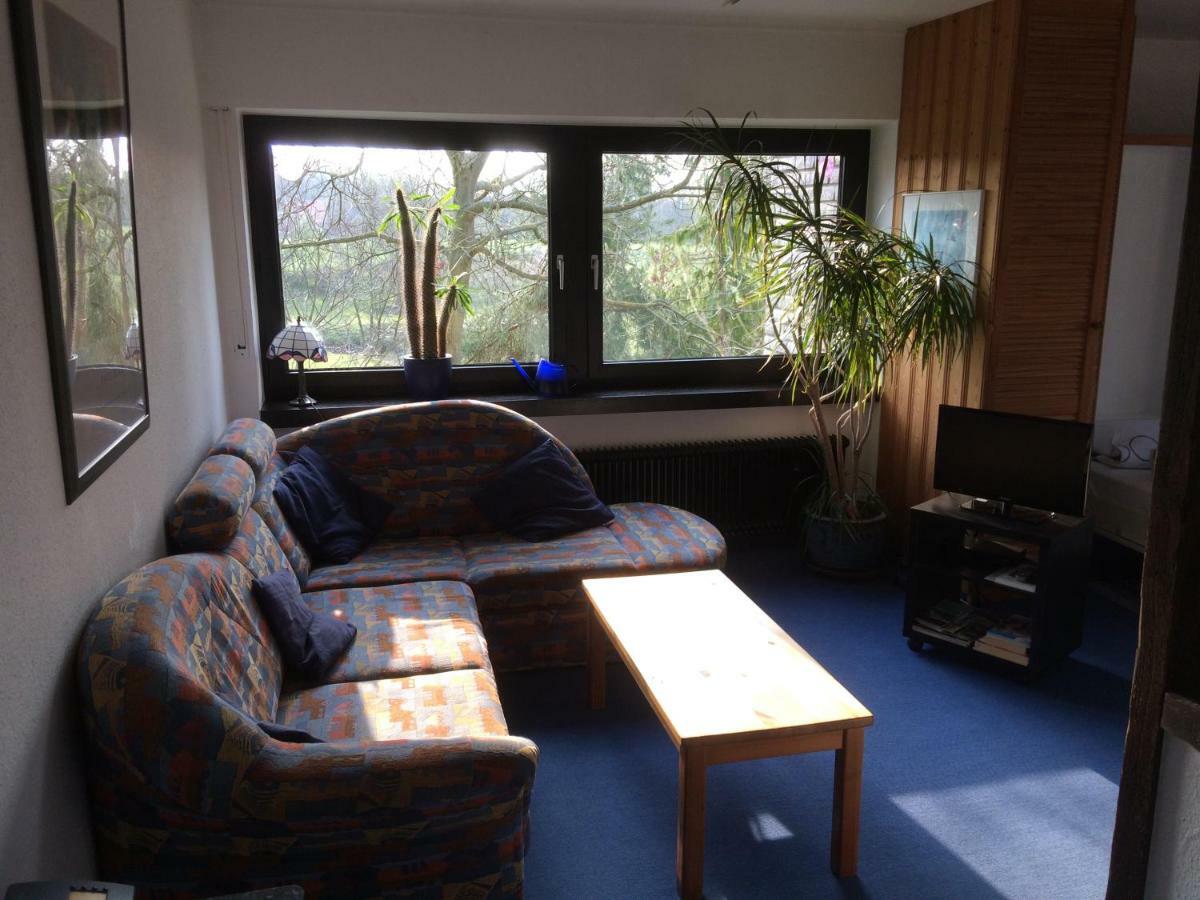 Idyllische Stadtrandwohnung Münster Exterior foto