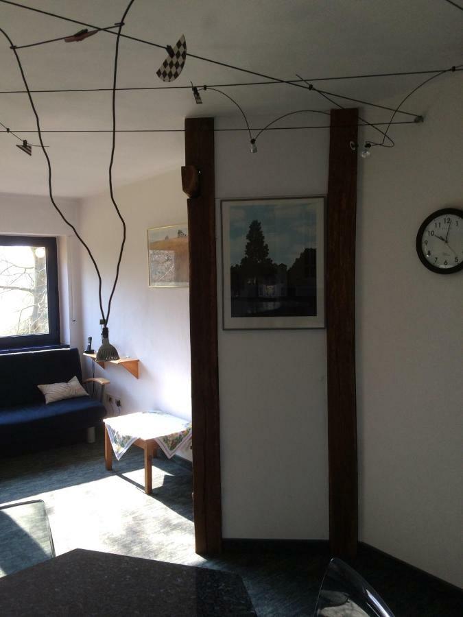 Idyllische Stadtrandwohnung Münster Exterior foto
